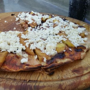 Pizza de platano