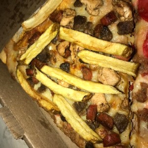 Pizza Pizpa, de Parrilla Mixta, Excelente