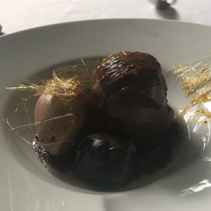 Esfera de chocolate