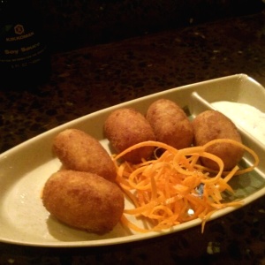 Croquetas de cangrejo
