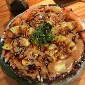 sushi pizza