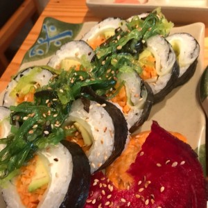 roll vegetariano 