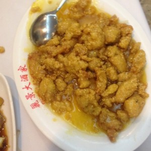 pollo en salsa de miel y ajonjoli