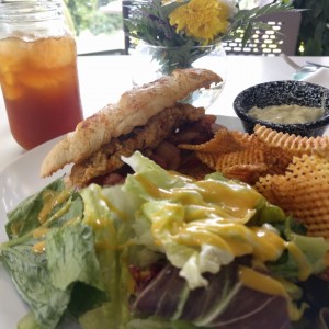 sandwich de pollo