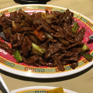 carne en salsa de ostra