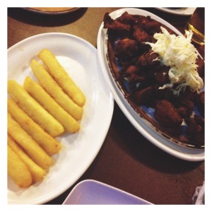 Cochino Frito y yuquitas