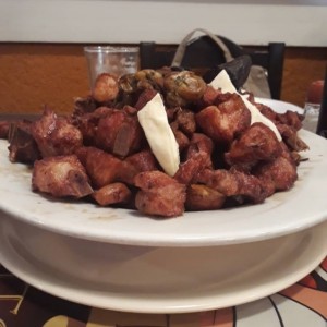 parrilla de cochino mixta