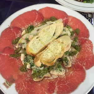 carpaccio de lomito