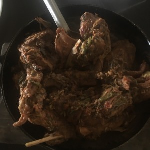 conejo al salmorejo