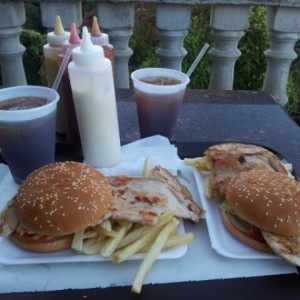 Hamburguesa de pollo