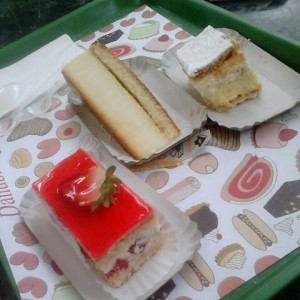 fresier, quesillo, milhojas