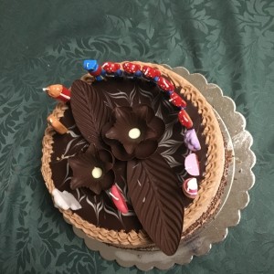 torta de chocolate