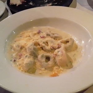 Tortelli a la Carbonara