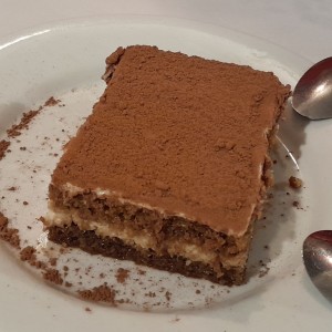 Tiramisú...