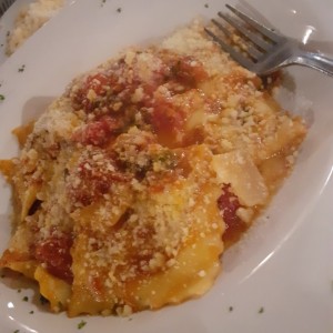 Raviolis al fileto rellenos de Cordero