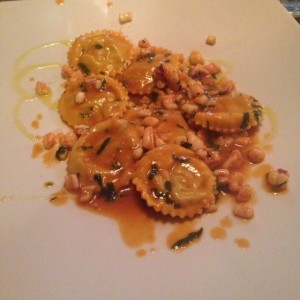 raviolis con frutos del mar 