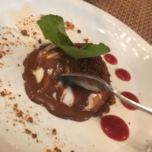panacota de coco con nutella 