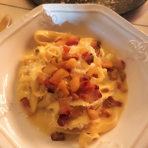 Pasta carbonara