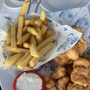 Camarones rebosados 