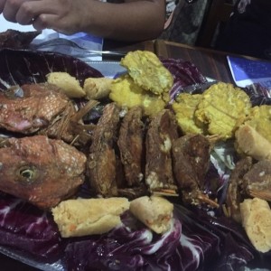 Pargo frito