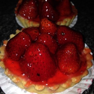 tartaleta de fresa