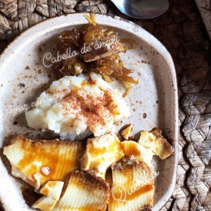 cabello de angel quesillo y arroz con leche