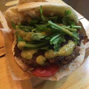 Arepa Hamburguesa 