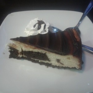 Brownie cheesecake