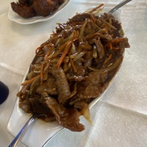 Lomito salsa de ostras