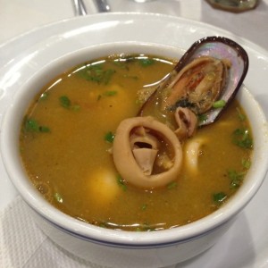 sopa de mariscos