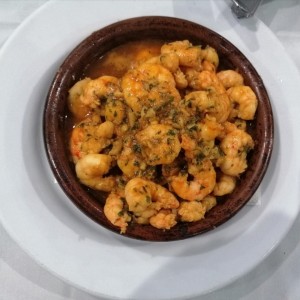 Camarones al ajillo (espectaculares)