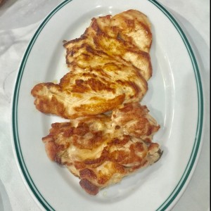 Pollo a la placha Close Up