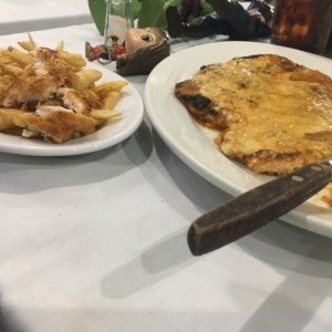 Pollo a la parmesana