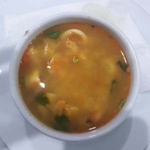sopa de mariscos