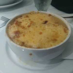 Sopa de cebolla!