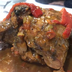 pierna de ternera al horno