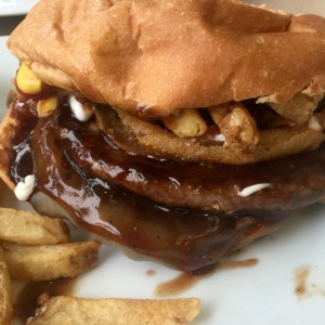 U2 BBQ Burguer Close Up