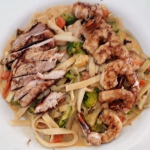 Pasta Mar y Tierra