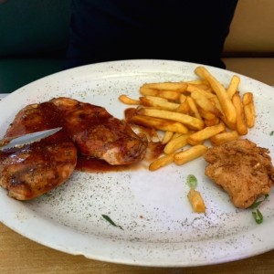 Pollo en Salsa bbq