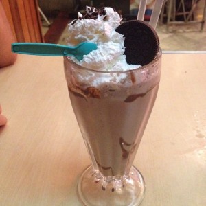 Milkshake de oreo