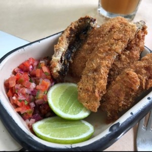Cazuela de sardinas