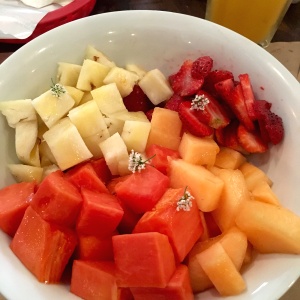 Plato de frutas!