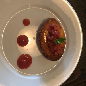 Torta tobia de queso criollo