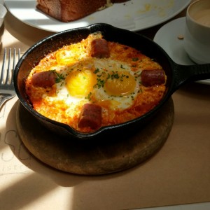 Huevos al sarten