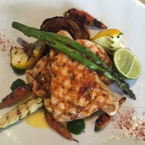 pescado al grill