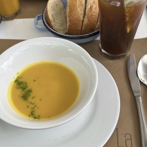 Crema de auyama