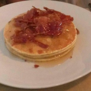 Panquecas con Tocineta