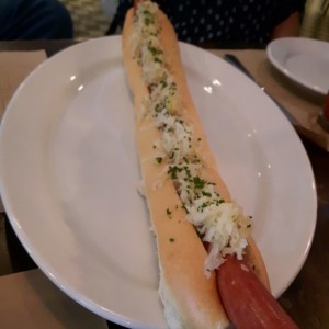 perro caliente de 50 cm.