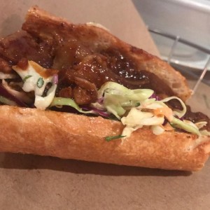Sandwich de Costilla Oriental, Espectacular, esta es la Mitad