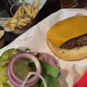 hamburguesa "100%"